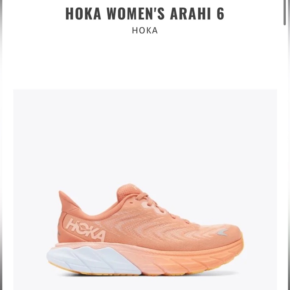 Hoka Arahi 6 women’s running sneakers - size 10